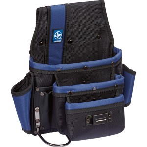 LUX-TOOLS Torba za žeblje najlon 3 žepi