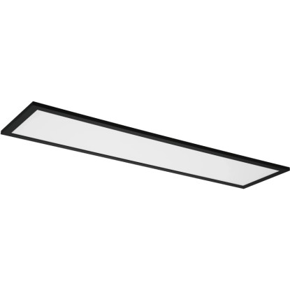 Ledvance Stropna LED-svetilka Planon Plus daljinsko upravljanje črna 100 x 25 cm