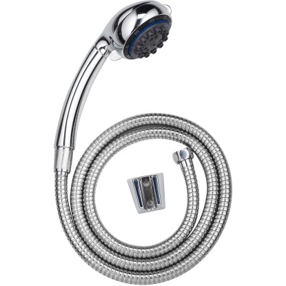 Schütte Ročna prha Vital krom s stenskim nosilcem