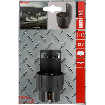 Unitec Kratki adapter 7- na 13-polni 12 V