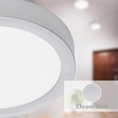 Briloner LED stropna in stenska svetilka Fire mat krom nevtralna bela svetloba