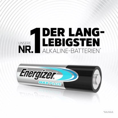 Energizer® Max Plus Alkalna AA baterija Mignon 4 kosi
