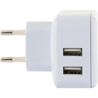 Schwaiger USB adapter za polnjenje 230 V 2 x USB vrata za vtičnico