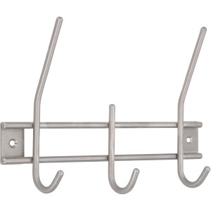 Siro Letvica s kljukicami 2255 Nerjaveče jeklo Fino brušeno Dolžina 220 mm