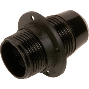 OBI Okov žarnice E14 črn