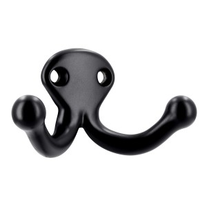 Siro Kavelj 582 kovinski Uni črna mat razdalja med luknjami 19 mm