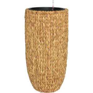 Lonec za rastline 53 cm x Ø 28 cm naravne barve