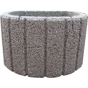 Hangflor Cvetlični kamen 20 cm x 35 cm x 28 cm siva