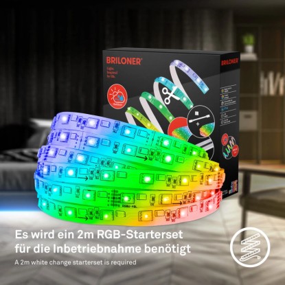 Briloner Pimp your Stripe Razširitveni komplet LED-traka RGB/W 4 m IP44