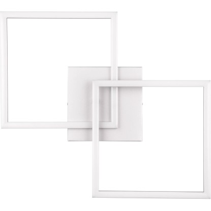 Reality Stropna LED-svetilka Trail 1-plamenska v barvi titana 44,6 cm x 39,6 cm