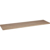 Stenska polica iz MDF Oldham 1,8 cm x 80 cm x 20 cm hrast Sonoma