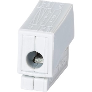 OBI Sponka za svetilko, 1-polna, Ø 0,75 mm - 2,5 mm, 25 kosov