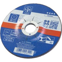 LUX-TOOLS Grobi kolut kolenast za kovine 125 mm
