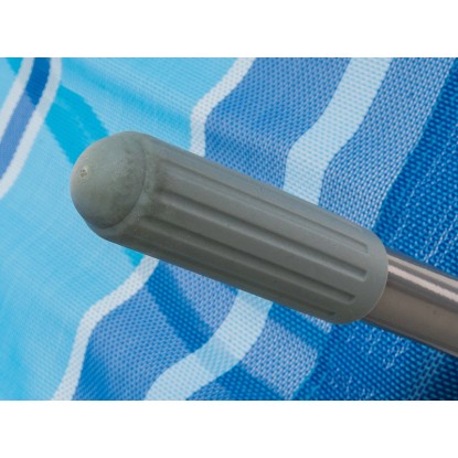 Happy Garden Ležalnik prekucni moder s črtami