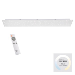 LED stropna svetilka Sparkle Zvezdnato nebo 100 cm x 25 cm, 2700 - 5000 K