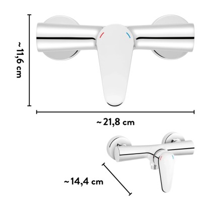 baliv Armatura za tuš DU-5060 Kromirana