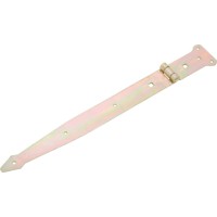 Šarnir za krilna vrata težki rumeno pocinkan 400 mm x 45 mm