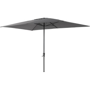 Vrtni senčnik Honolulu 200 cm x 300 cm Antracit z vrtljivo ročico