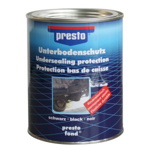 Presto Zaščita podvozja Bitumen črna 1,3 kg
