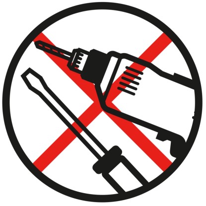 Gardinia Vpenjalni drog Ø 8 mm Bel 45 cm - 65 cm 2 kosa