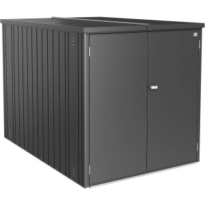 Biohort Mini garaža 145 cm x 203 cm x 151 cm temno siva kovinska
