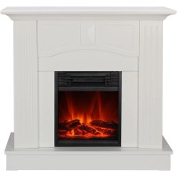 El Fuego Električni kamin Malmö beli 900/1800 W nastavljiv