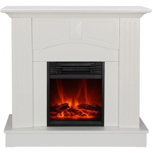 El Fuego Električni kamin Malmö beli 900/1800 W nastavljiv