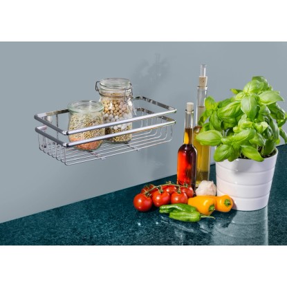 Wenko Univerzalni regal Style 7 cm x 25 cm x 12 cm krom