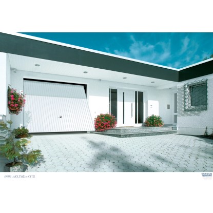 Hörmann Dvižno-nihajna vrata Berry Pearlgrain Bela 237,5 cm x 212,5 cm