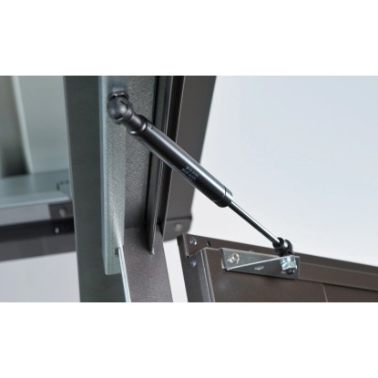 Biohort Kovinska lopa za orodje HighLine H2 krem. siva 275 x 195 cm enojna vrata