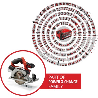 Einhell Power X-Change Akumulatorska ročna krožna žaga TE-CS 18/150 Li Solo