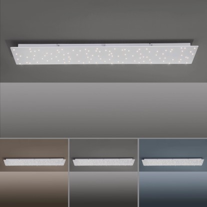 LED stropna svetilka Sparkle Zvezdnato nebo 100 cm x 25 cm, 2700 - 5000 K