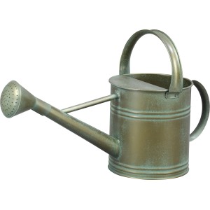 Zalivalka iz kovine 52 cm x 17,5 cm x 31 cm bronasta