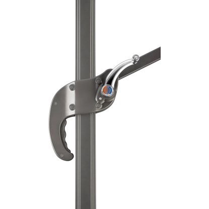 Schneider Senčnik Rhodos Junior 270 cm x 270 cm antracitna z ročičnim mehanizmom