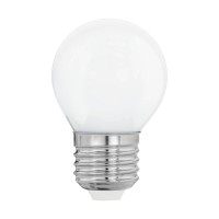 Eglo LED-sijalka E27-G45 4 W 470 lm 7,5 cm x Ø 4,5 cm opal toplo bela