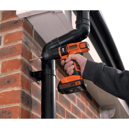 Black+Decker Baterijski udarni vrtalni vijačnik 18 V BDCH188N