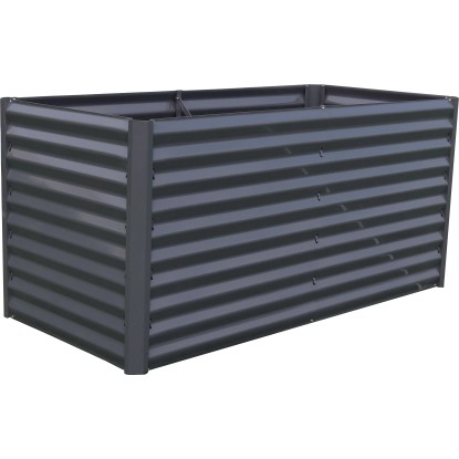 Kovinska visoka greda Anracit 150 cm x 70 cm x 70 cm