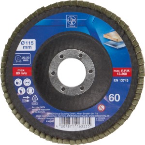 LUX-TOOLS Lamelni brusni disk multi Ø 115 mm K60
