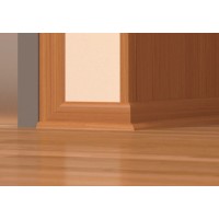Četrtinska letev bela folirana 12 mm dolžine 2400 mm