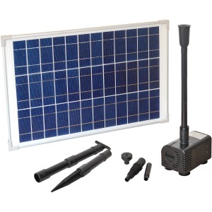 Heissner Solarna črpalka za ribnik 1300 l/h 0,00036 m³/s