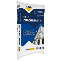 Murexin Bela gradbena mivka 0,063 mm - 1,0 mm 25 kg