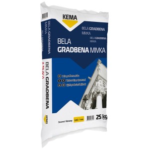 Murexin Bela gradbena mivka 0,063 mm - 1,0 mm 25 kg