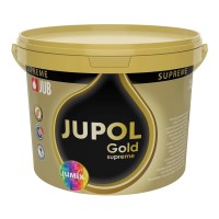 JUB Vrhunsko pokrivna notranja pralna barva Jupol Gold supreme bela 5 l