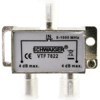 Schwaiger Razdelilnik 2-kratni 4 dB