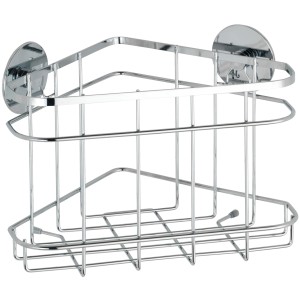 Wenko Kotni regal Turbo-Loc Legirano jeklo za pritrditev brez vrtanja