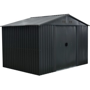 Floraworld Hišica za orodje z dvokapnico 301 cm x 238 cm