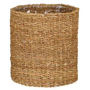 Mica Košara iz morske trave Dave Ø 32 cm x 32 cm svetlo rjava