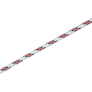 LUX-TOOLS Vrv (uzda) Ø 12 mm belo-rdeča-črna metrsko blago