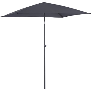 Senčnik 140 cm x 210 cm antraciten z nagibno funkcijo