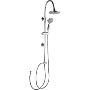 Komplet zgornje prhe 5-delni Krom